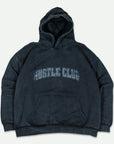 Varsity Oversized Hoodie (Washed Grey)