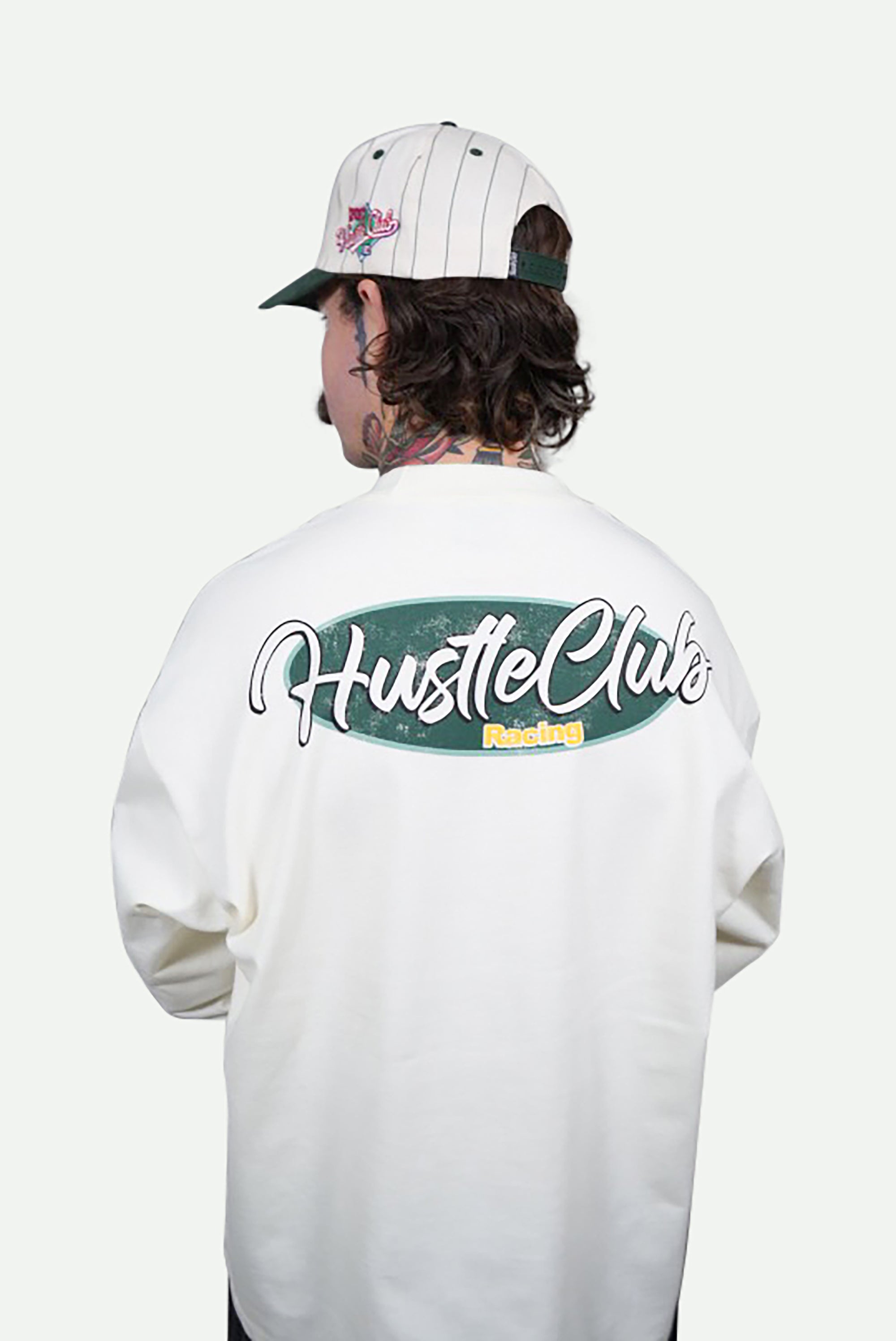 Race Long Sleeve (Off-White)