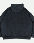 Varsity Oversized Hoodie (Washed Grey)