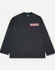Race Long Sleeve (Off-Black)