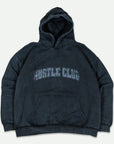 Varsity Oversized Hoodie (Washed Grey)
