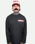 Race Long Sleeve (Off-Black)
