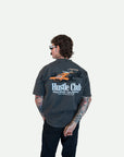 LV Racing Division Tee - Washed Grey