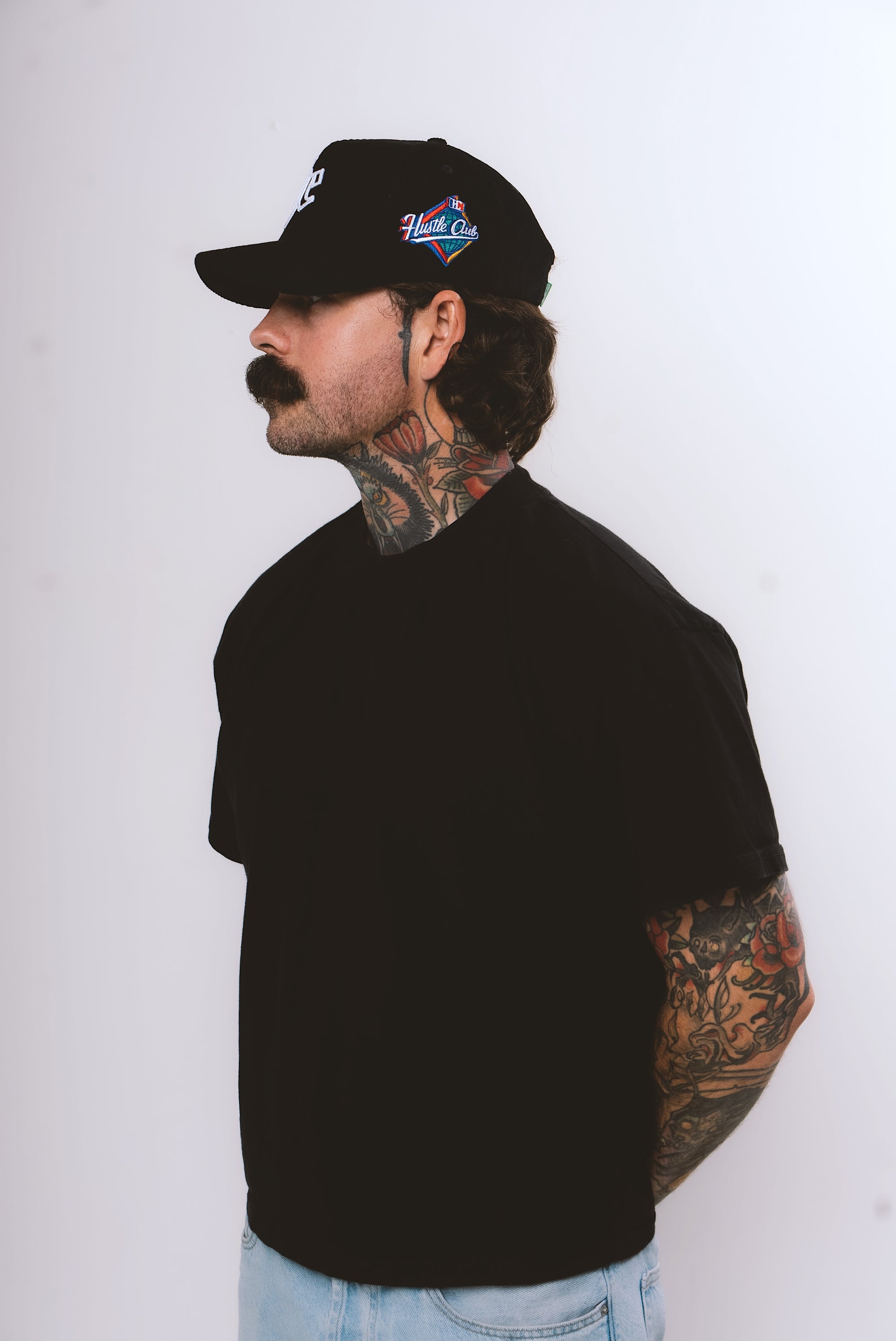 Corduroy Classic Cap (Black)