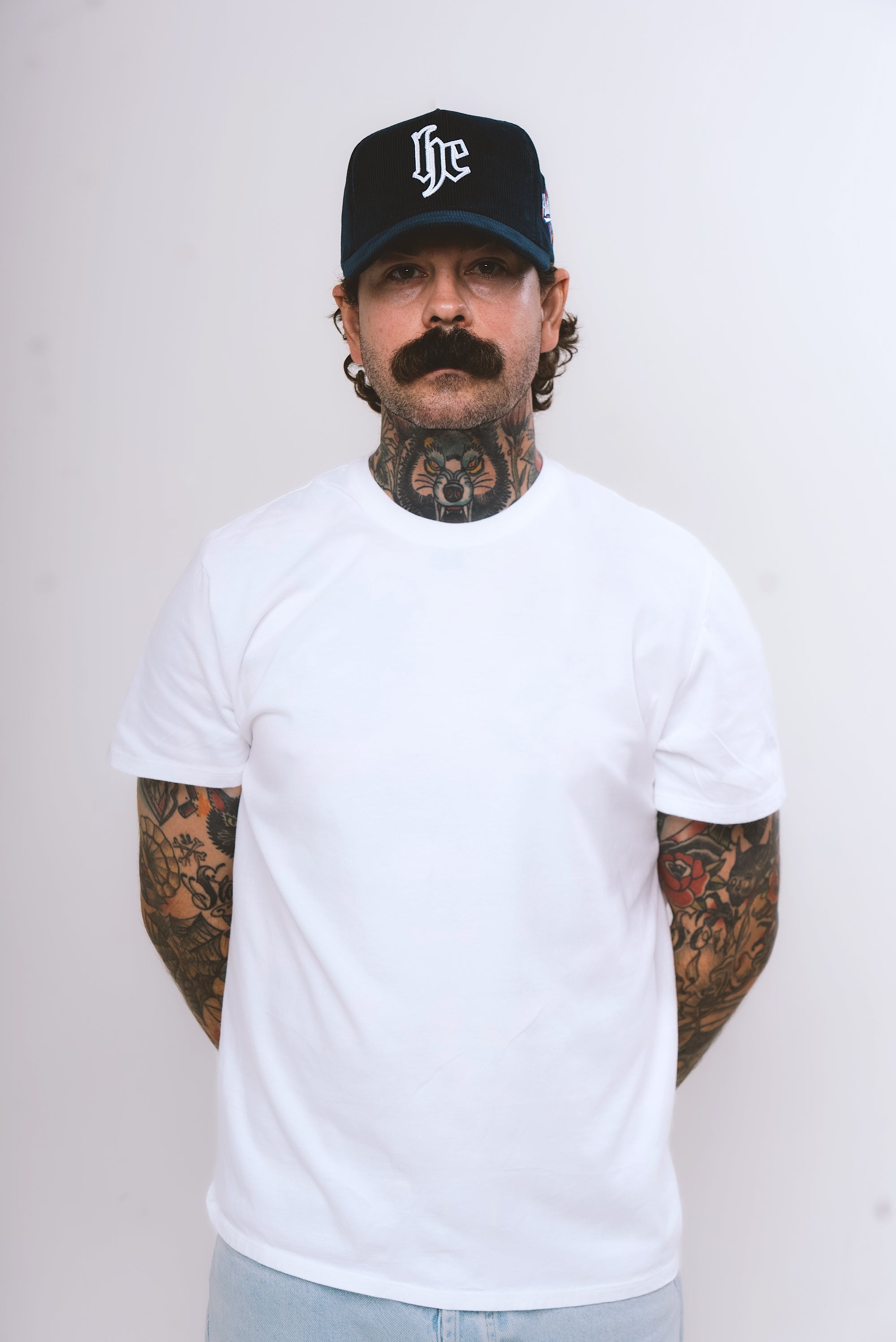 Corduroy Classic Cap (Navy)