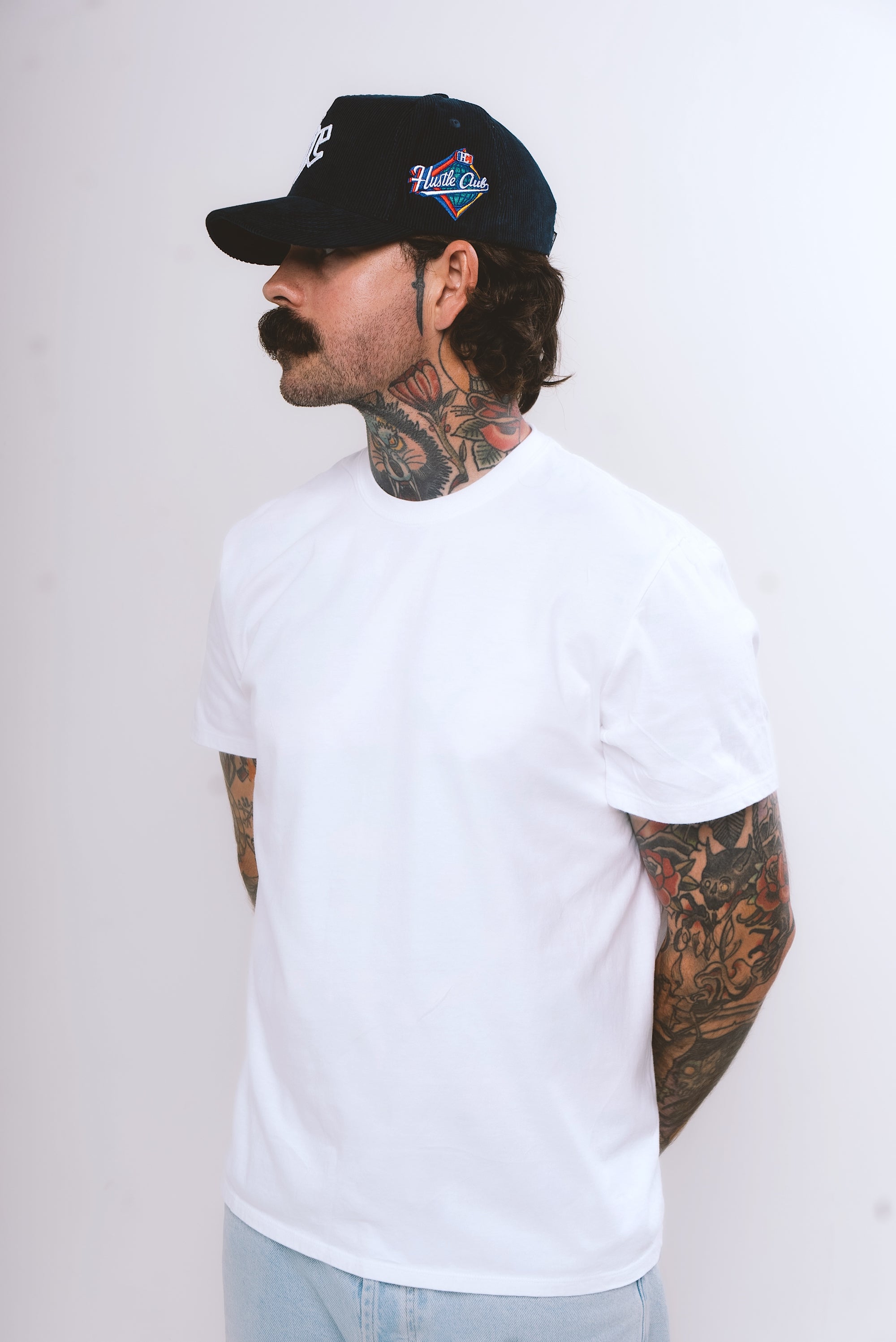 Corduroy Classic Cap (Navy)