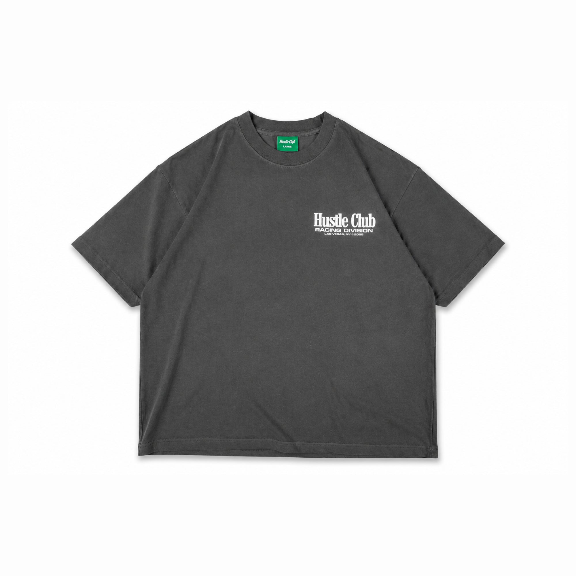 LV Racing Division Tee - Washed Grey